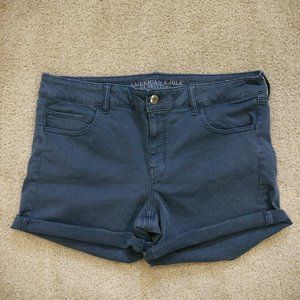 AE Super Stretch Blue Shorts